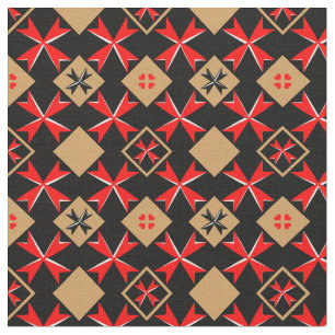 Bandeira de Malta/Cross & Malta Tecido de tendênc