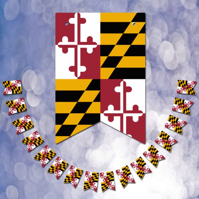 Bandeira de Maryland, banners/casamentos (Criador carregado)