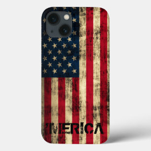 Bandeira de Merica do Grunge personalizado do