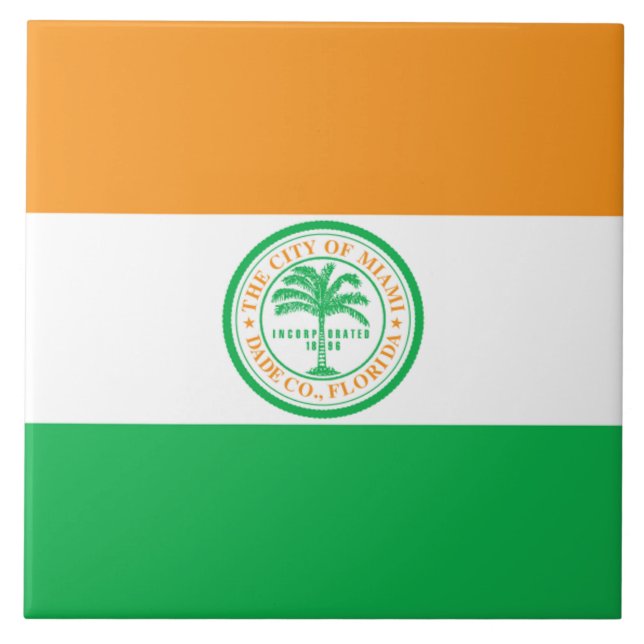 Bandeira de Miami (Frente)