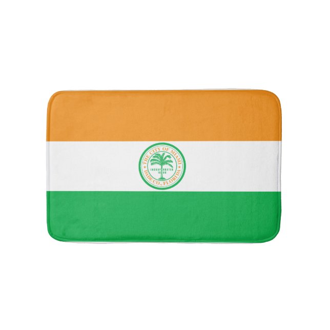 Bandeira de Miami, tapete de Banheiro na Flórida (frente)