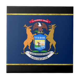 bandeira de Michigan