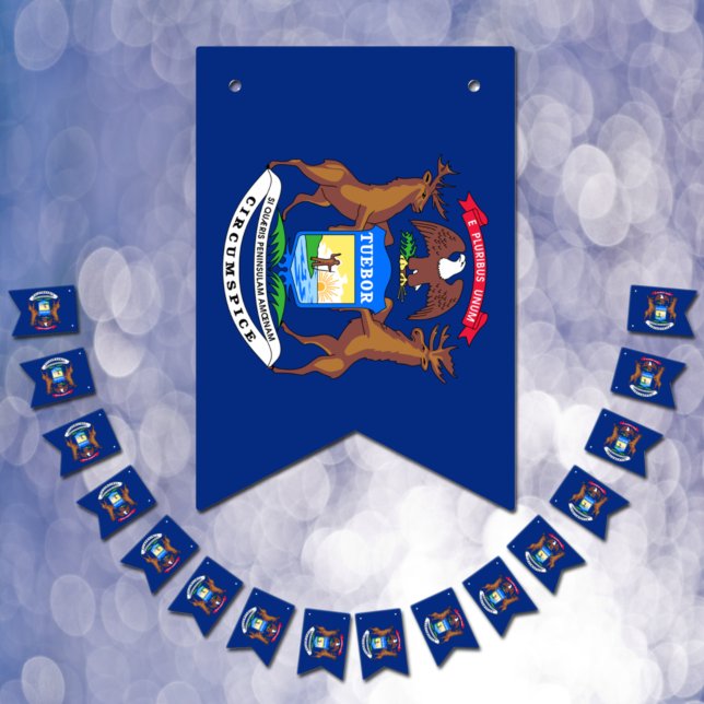 Bandeira de Michigan, Banners de bunda/Casamentos (Criador carregado)