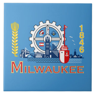 Bandeira de Milwaukee (Wisconsin)