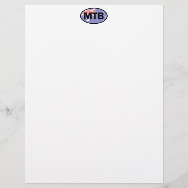 Bandeira de Mountain Biking na Austrália (Frente)