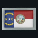 Bandeira de North Carolina<br><div class="desc">Bandeira e grande selo do estado de North Carolina</div>