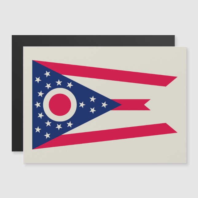 Bandeira de Ohio: A Bandeira do Estado Buckeye (Frente/Verso)