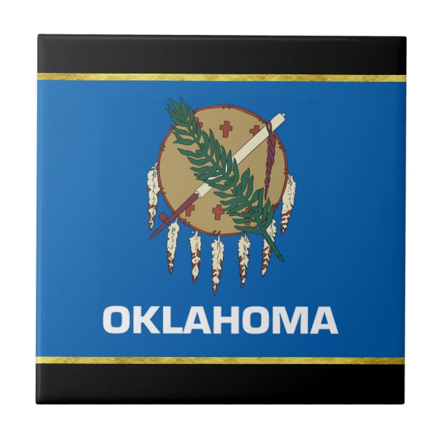 Bandeira de Oklahoma (Frente)