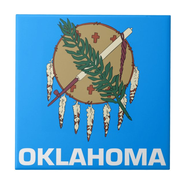 Bandeira de Oklahoma (Frente)
