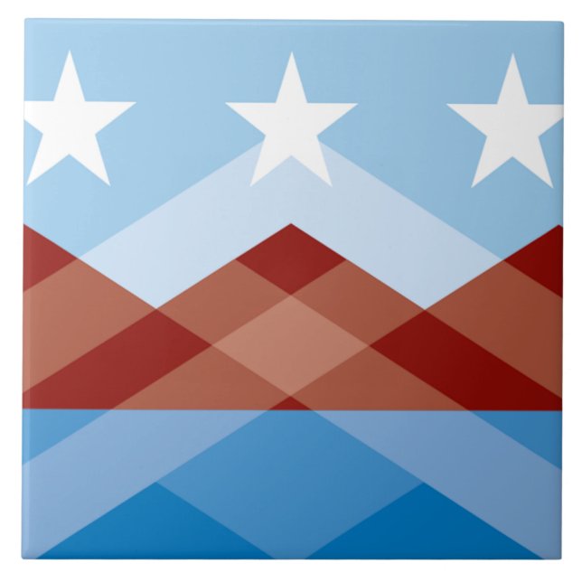 Bandeira de Peoria (Arizona) (Frente)