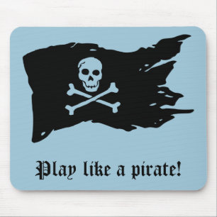Bandeira de pirata Mousepad
