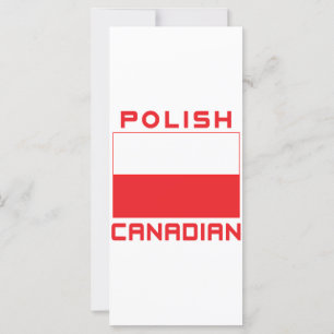 Bandeira de Polônia canadense polonesa