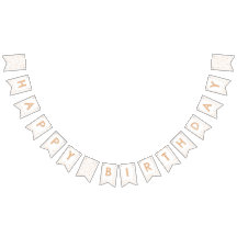 Bandeira de pontos de aquarela Melon Confetti