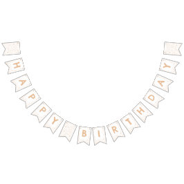 Bandeira de pontos de aquarela Melon Confetti