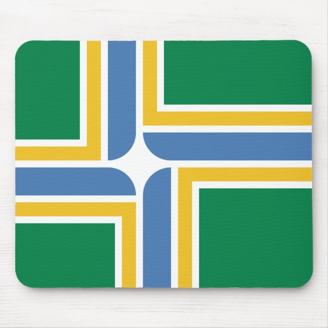 Bandeira de Portland, Oregon Mouse Pad (Frente)