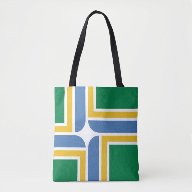 Bandeira de Portland, Oregon Tote Bag (Frente)
