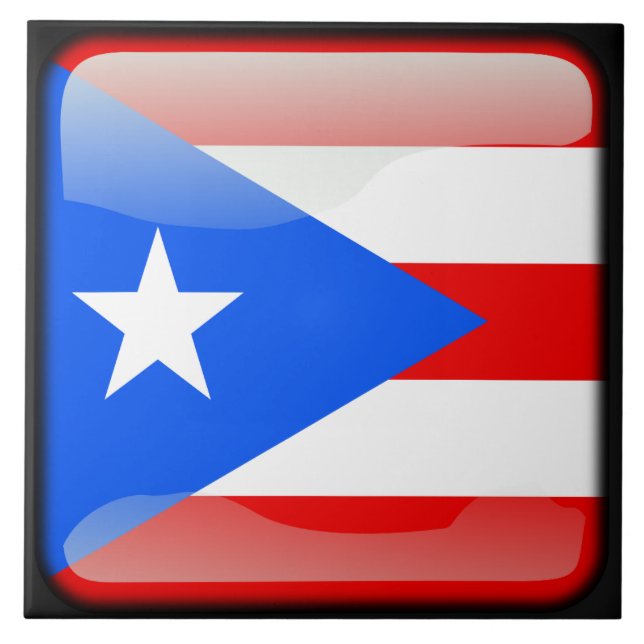 Bandeira de Porto Rico (Frente)