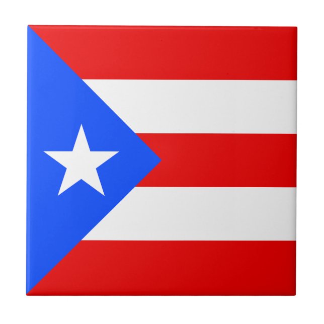 Bandeira de Porto Rico (Frente)