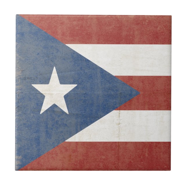 Bandeira de Porto Rico (Frente)