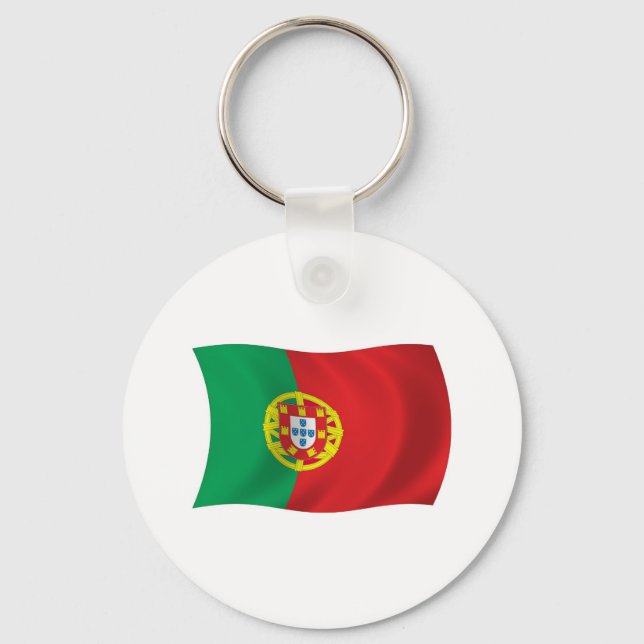 Bandeira de Portugal Chaveiro (Frente)
