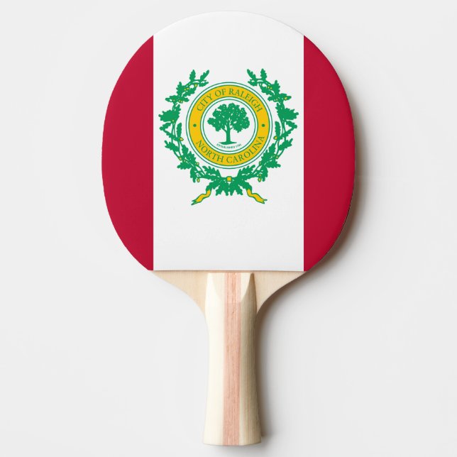 Bandeira de Raleigh, Raquete de ping pong da Carol (Frente)