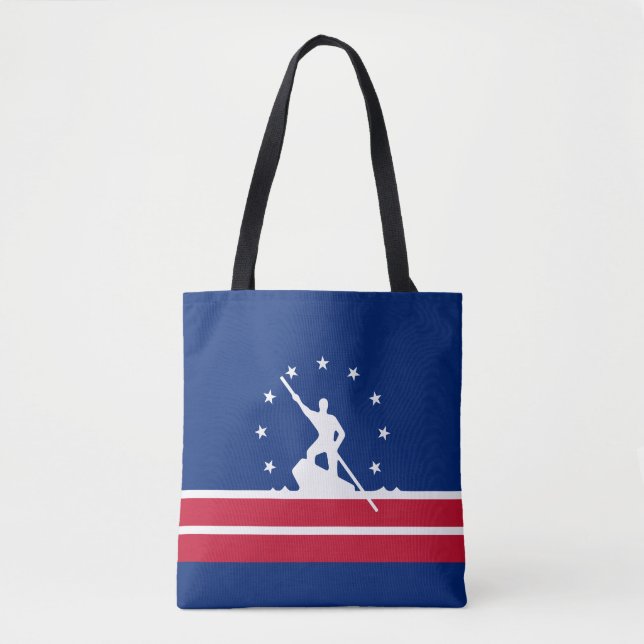 Bandeira de Richmond, Virginia Tote Bag (Frente)
