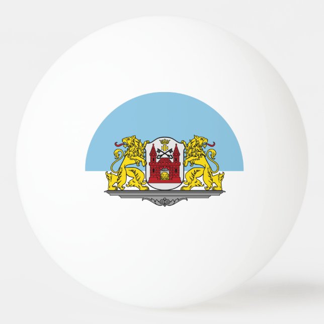 Bandeira de Riga, Bola de ping pong da Letónia (Frente)