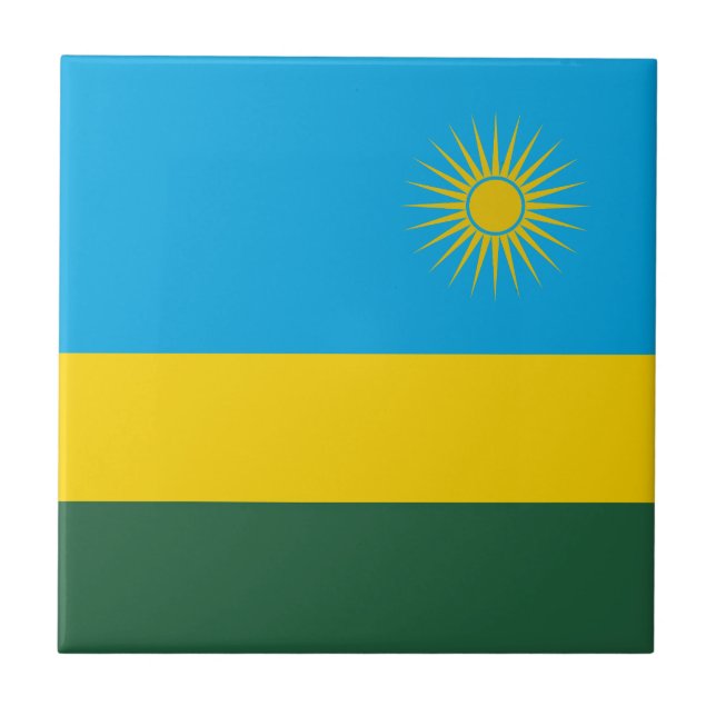 Bandeira de Ruanda (Frente)