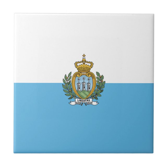 Bandeira de São Marino (Frente)