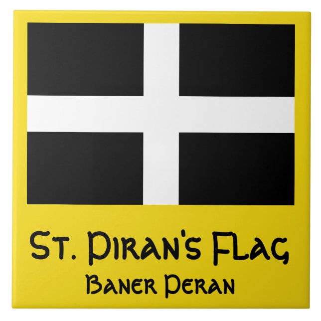 Bandeira de São Piran (Frente)