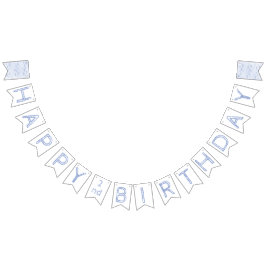 Bandeira de segundo aniversário de molho