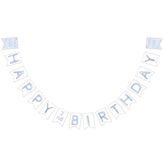 Bandeira de segundo aniversário de molho (Todos)