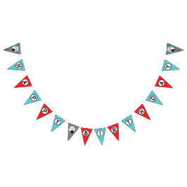 Bandeira de Sinalizador de Bunting Feliz Aniversár