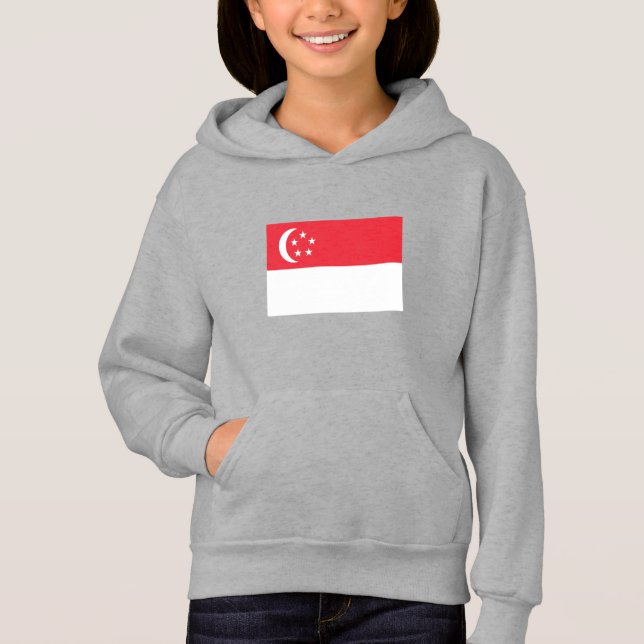 Bandeira de Singapura (Frente)