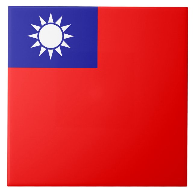 Bandeira de Taiwan (Frente)