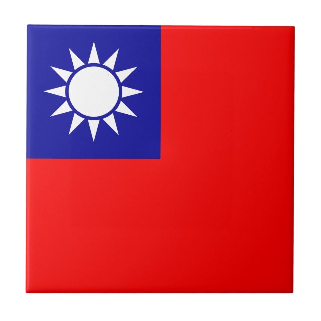 Bandeira de Taiwan (Frente)