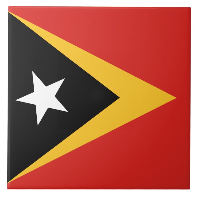 Bandeira de Timor-Leste (Frente)