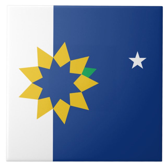 Bandeira de Topeka (Kansas) (Frente)