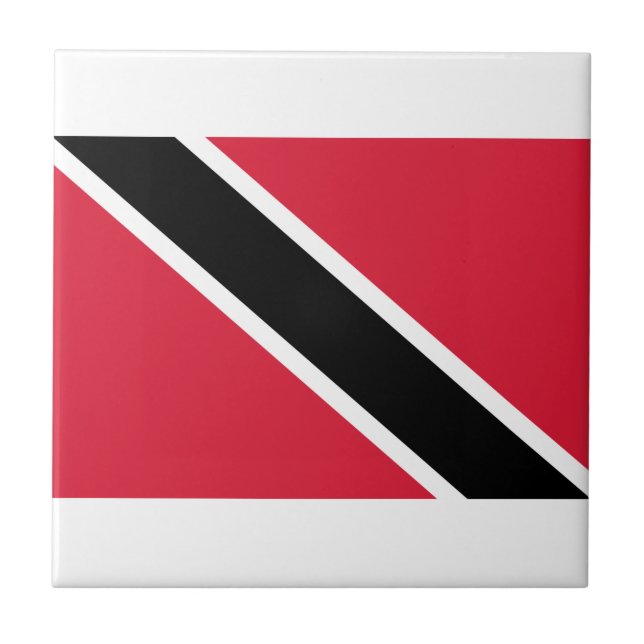 Bandeira de Trinidad e Tobago (Frente)