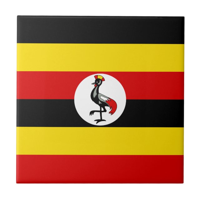Bandeira de Uganda (Frente)