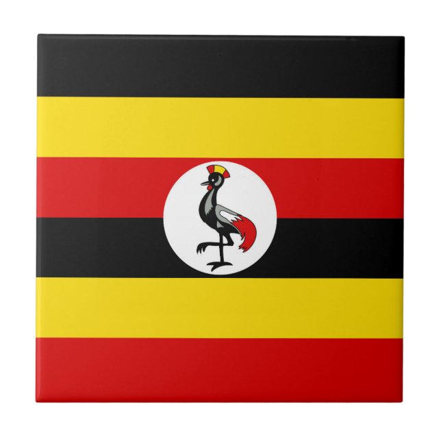 bandeira de Uganda (Frente)