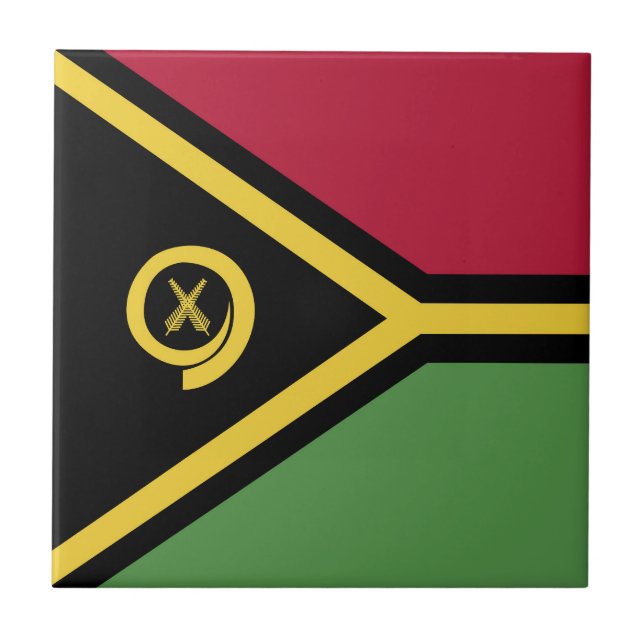 bandeira de Vanuatu (Frente)