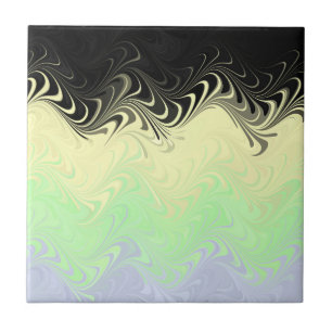 Bandeira do Abstrato Cassgender Pride Boho Wavy Ma