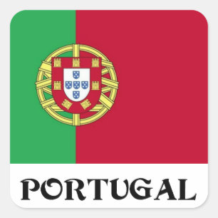 Bandeira do adesivo de Portugal