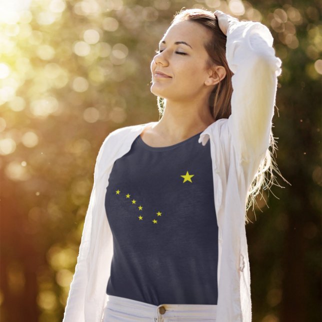 Bandeira do Alasca (Alaska Flag Style Tee)