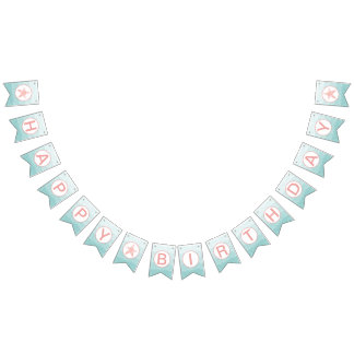 Bandeira do aniversário da sereia