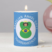 Bandeira do Anjo Hanukkah Personalizada