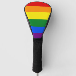 Bandeira do arco-íris LGBTQ+ para o Golfe do Mês d