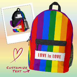 Bandeira do Arco-íris LGBTQIA+ personalizada com F