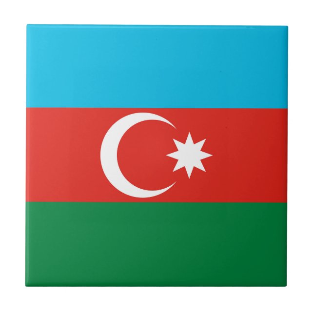 Bandeira do Azerbaijão (Frente)